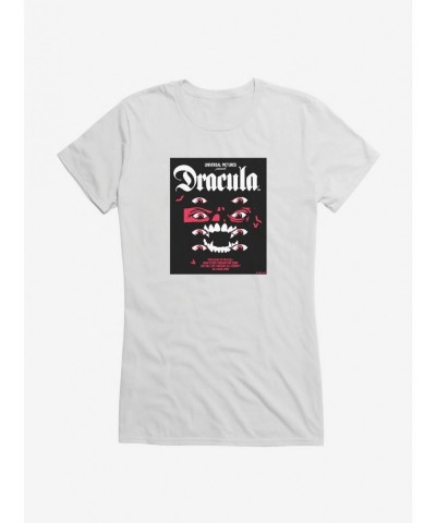 Exclusive Dracula Be Afraid Girls T-Shirt $8.76 T-Shirts