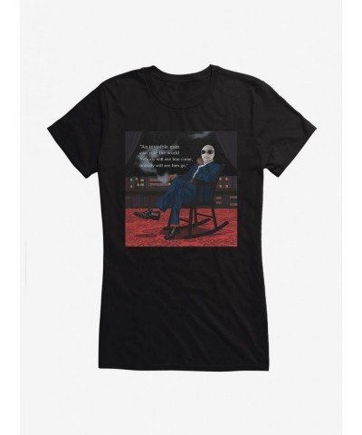 High Quality The Invisible Man Rocking Chair Girls T-Shirt $9.76 T-Shirts