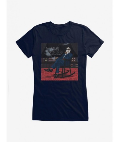 High Quality The Invisible Man Rocking Chair Girls T-Shirt $9.76 T-Shirts