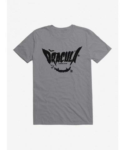 Fashion Dracula Fang Script Art T-Shirt $8.41 T-Shirts