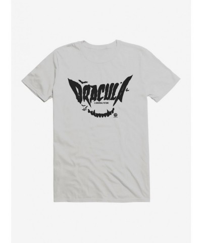 Fashion Dracula Fang Script Art T-Shirt $8.41 T-Shirts