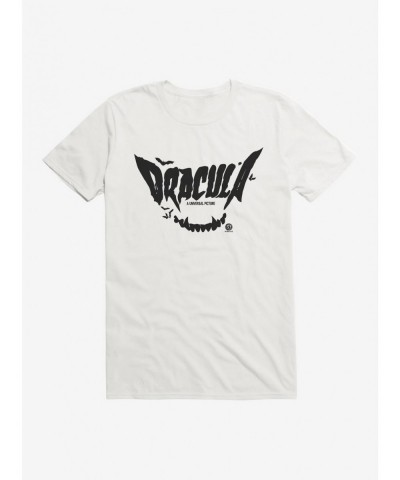 Fashion Dracula Fang Script Art T-Shirt $8.41 T-Shirts