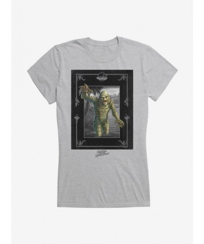 Cheap Sale Universal Monsters Creature From The Black Lagoon Out The Water Girls T-Shirt $9.16 T-Shirts