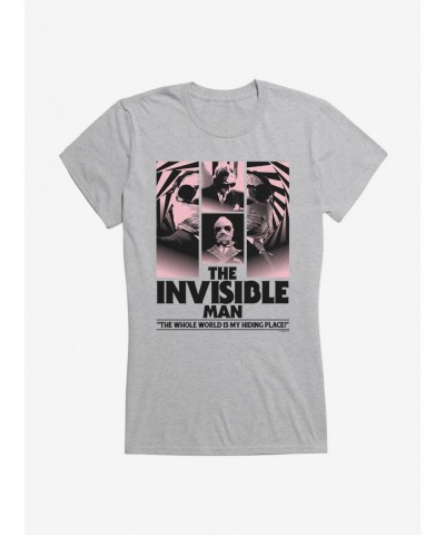 Unique The Invisible Man Hiding Place Girls T-Shirt $6.97 T-Shirts