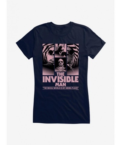 Unique The Invisible Man Hiding Place Girls T-Shirt $6.97 T-Shirts