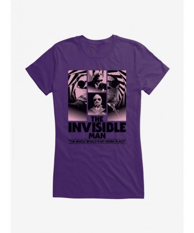 Unique The Invisible Man Hiding Place Girls T-Shirt $6.97 T-Shirts