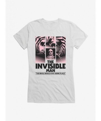 Unique The Invisible Man Hiding Place Girls T-Shirt $6.97 T-Shirts