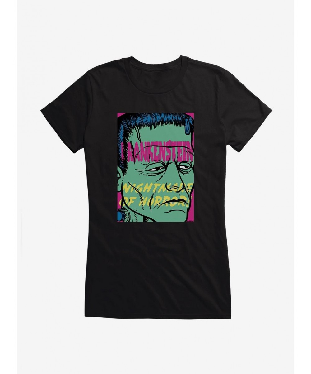 Seasonal Sale Frankenstein Nightmare Of Horror Girls T-Shirt $8.96 T-Shirts