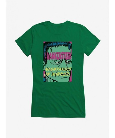 Seasonal Sale Frankenstein Nightmare Of Horror Girls T-Shirt $8.96 T-Shirts