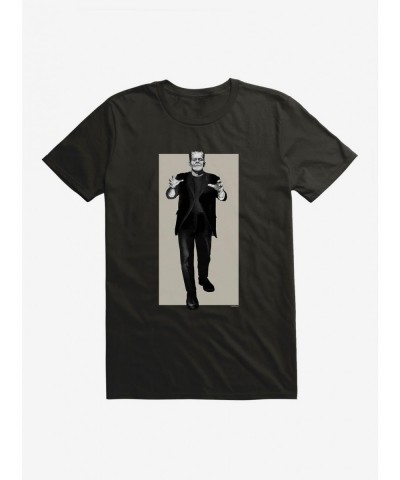 High Quality Universal Monsters Frankenstein Full Body Portrait T-Shirt $5.74 T-Shirts