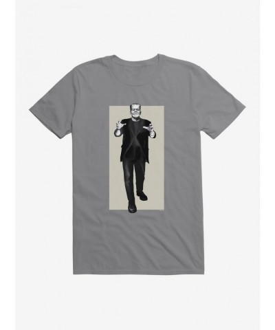 High Quality Universal Monsters Frankenstein Full Body Portrait T-Shirt $5.74 T-Shirts