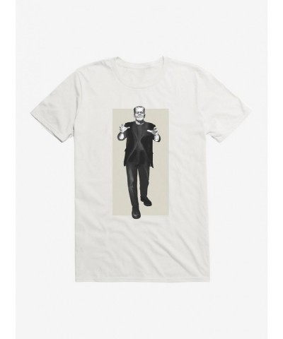 High Quality Universal Monsters Frankenstein Full Body Portrait T-Shirt $5.74 T-Shirts