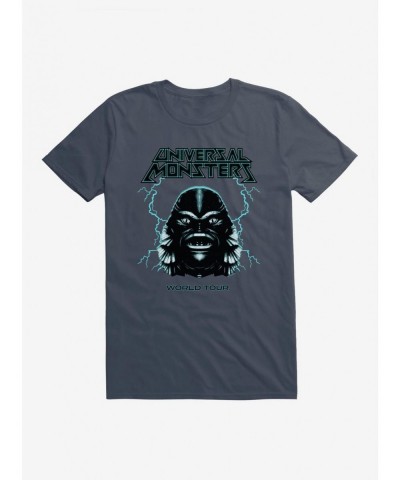 Seasonal Sale Creature From The Black Lagoon Universal Monsters World Tour T-Shirt $6.88 T-Shirts