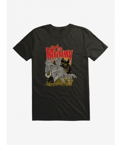 Seasonal Sale Universal Monsters The Mummy Pyramids T-Shirt $6.31 T-Shirts