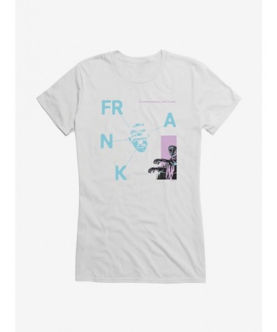 Big Sale Frankenstein Frank The Monster Girls T-Shirt $7.57 T-Shirts