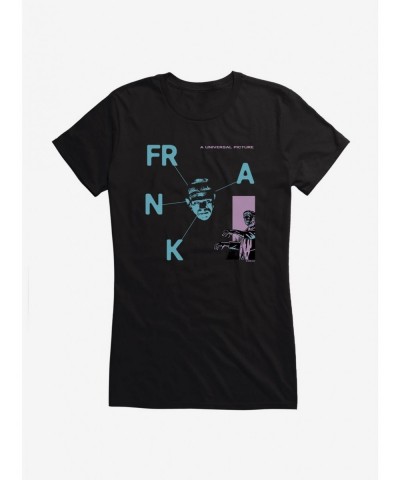 Big Sale Frankenstein Frank The Monster Girls T-Shirt $7.57 T-Shirts