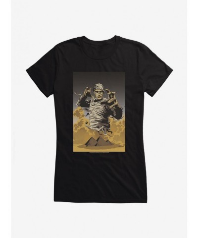 Hot Selling Universal Monsters The Mummy Sandstorm Girls T-Shirt $8.96 T-Shirts