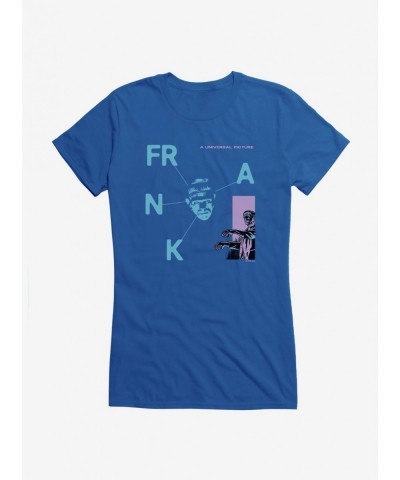 Big Sale Frankenstein Frank The Monster Girls T-Shirt $7.57 T-Shirts