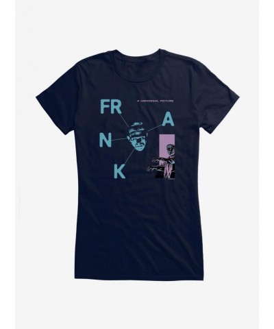 Big Sale Frankenstein Frank The Monster Girls T-Shirt $7.57 T-Shirts