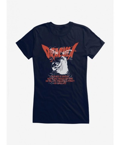 Seasonal Sale Universal Monsters Dracula Stairway Girls T-Shirt $7.17 T-Shirts