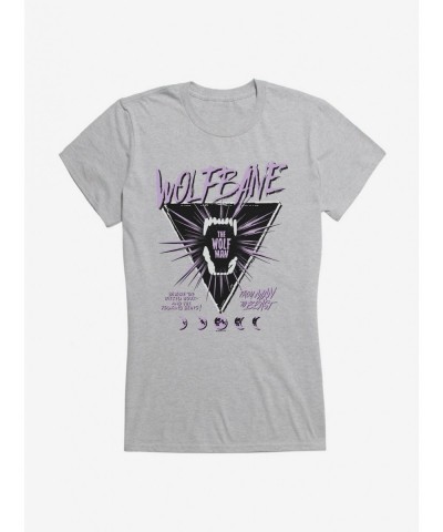 New Arrival Universal Monsters The Wolf Man Wolfbane Girls T-Shirt $8.37 T-Shirts