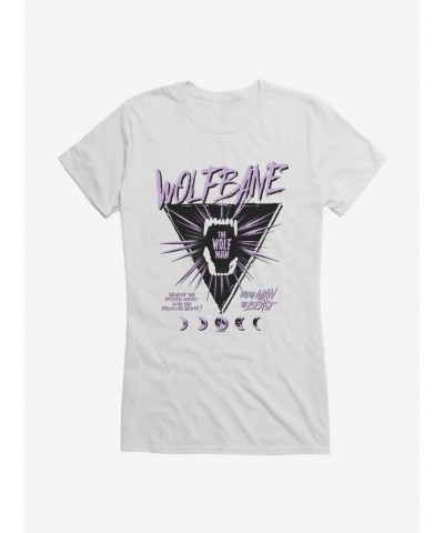 New Arrival Universal Monsters The Wolf Man Wolfbane Girls T-Shirt $8.37 T-Shirts