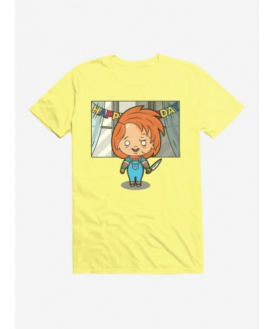 Crazy Deals Chucky Animated Birthday T-Shirt $9.37 T-Shirts