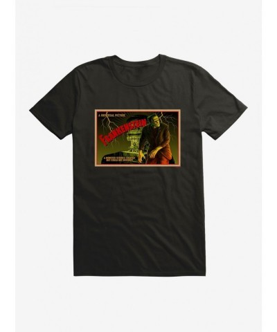 Exclusive Universal Monsters Frankenstein Vintage Science T-Shirt $7.46 T-Shirts