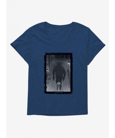 Low Price The Wolf Man Black And White Inner Wolf Girls T-Shirt Plus Size $6.94 T-Shirts