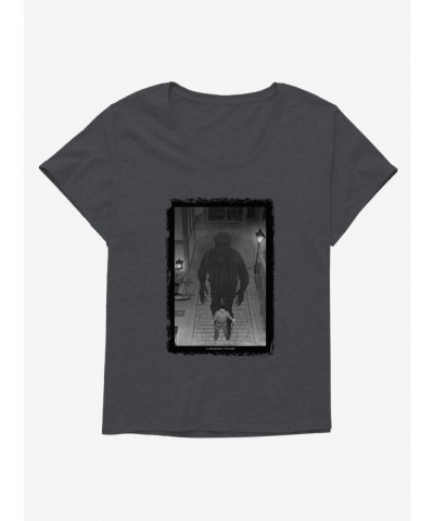 Low Price The Wolf Man Black And White Inner Wolf Girls T-Shirt Plus Size $6.94 T-Shirts