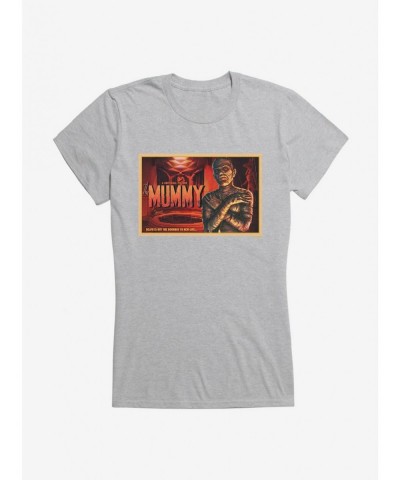 Seasonal Sale Universal Monsters The Mummy Doorway To New Life Girls T-Shirt $8.76 T-Shirts