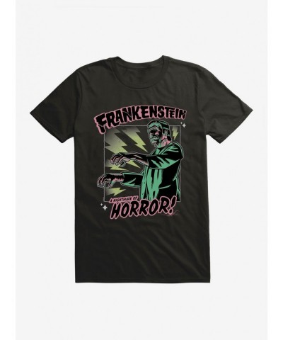 Flash Sale Universal Monsters Frankenstein Nightmare Of Horror T-Shirt $5.74 T-Shirts