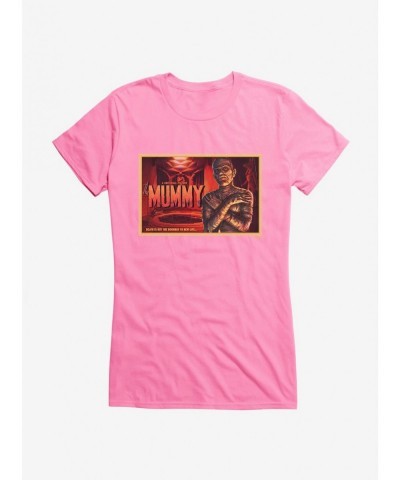 Seasonal Sale Universal Monsters The Mummy Doorway To New Life Girls T-Shirt $8.76 T-Shirts