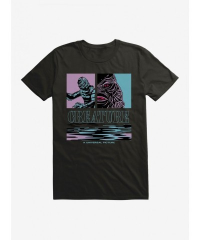 Flash Sale Creature From The Black Lagoon Pastel Pop Art T-Shirt $8.80 T-Shirts