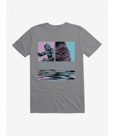 Flash Sale Creature From The Black Lagoon Pastel Pop Art T-Shirt $8.80 T-Shirts