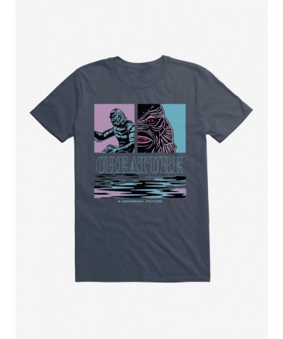 Flash Sale Creature From The Black Lagoon Pastel Pop Art T-Shirt $8.80 T-Shirts