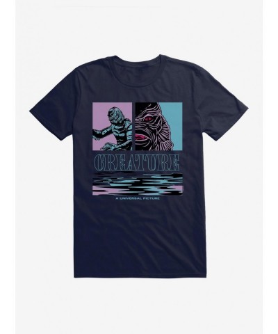 Flash Sale Creature From The Black Lagoon Pastel Pop Art T-Shirt $8.80 T-Shirts