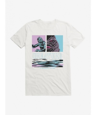 Flash Sale Creature From The Black Lagoon Pastel Pop Art T-Shirt $8.80 T-Shirts