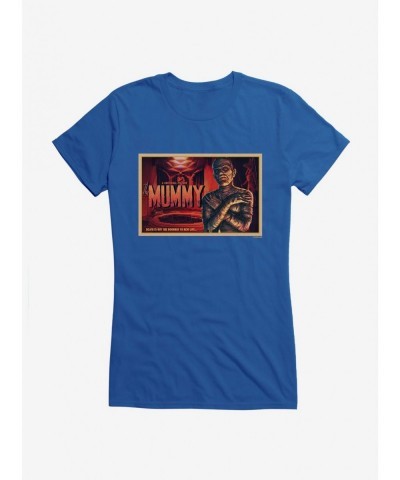 Seasonal Sale Universal Monsters The Mummy Doorway To New Life Girls T-Shirt $8.76 T-Shirts