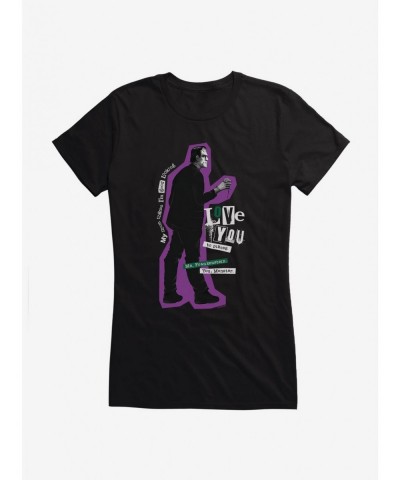 Limited-time Offer Universal Monsters Frankenstein Love You Girls T-Shirt $6.37 T-Shirts