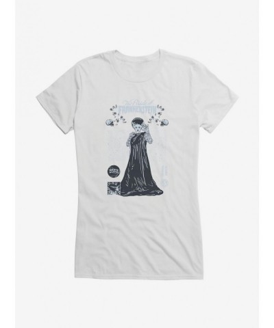 Sale Item Bride Of Frankenstein Shockingly Terrifying Girls T-Shirt $6.57 T-Shirts