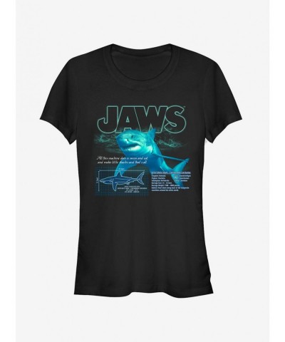 Discount Sale Shark Blueprint Girls T-Shirt $8.37 T-Shirts