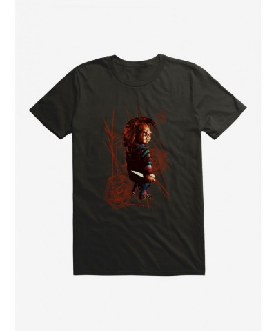 Limited Time Special Chucky Deadly Doll Slashes T-Shirt $7.07 T-Shirts