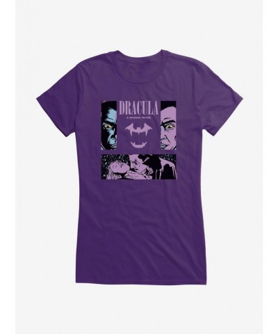 Value Item Dracula Pop Art Girls T-Shirt $8.57 T-Shirts