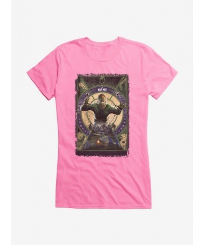 Trendy The Wolf Man Graveyard Girls T-Shirt $8.76 T-Shirts