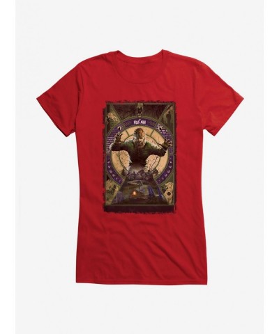 Trendy The Wolf Man Graveyard Girls T-Shirt $8.76 T-Shirts