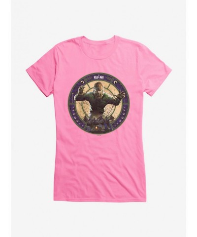 Festival Price The Wolf Man Moon Phases Girls T-Shirt $5.98 T-Shirts