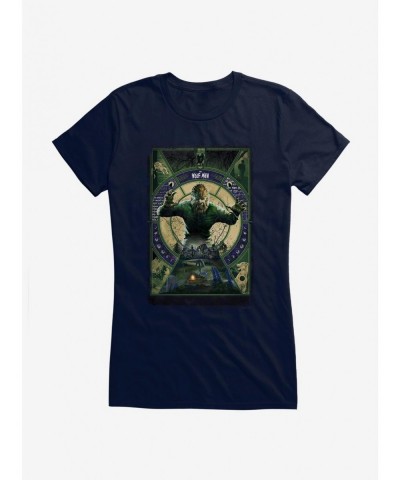 Trendy The Wolf Man Graveyard Girls T-Shirt $8.76 T-Shirts