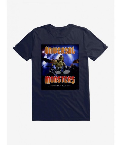 Hot Sale Creature From The Black Lagoon Universal Monsters Band T-Shirt $7.07 T-Shirts