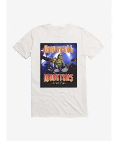 Hot Sale Creature From The Black Lagoon Universal Monsters Band T-Shirt $7.07 T-Shirts